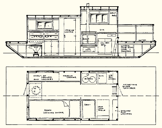 Shanty Houseboat Plans
